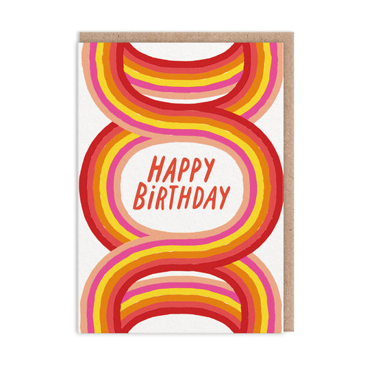 Rainbow Loops Birthday Card