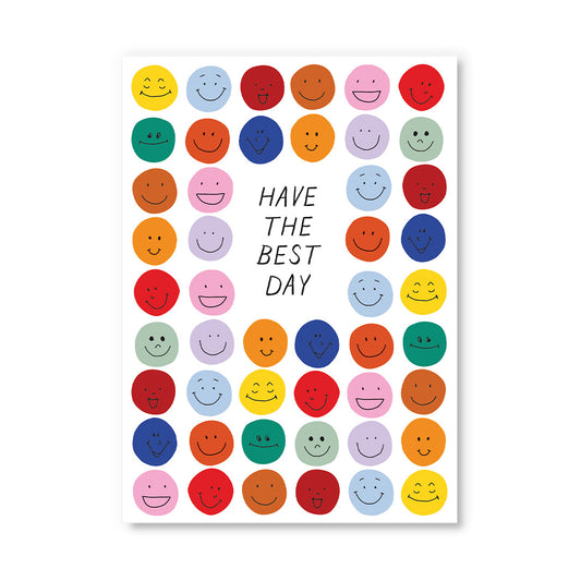 Have The Best Day Postcard