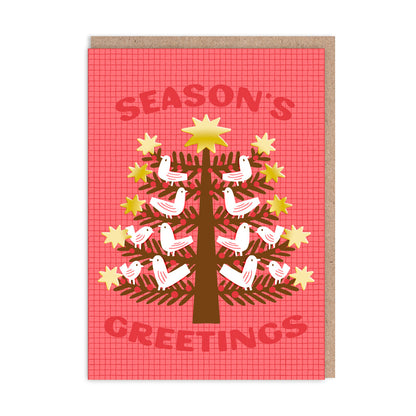 Hello! Lucky Season's x3 Charity Christmas Cards (Pack of 9)