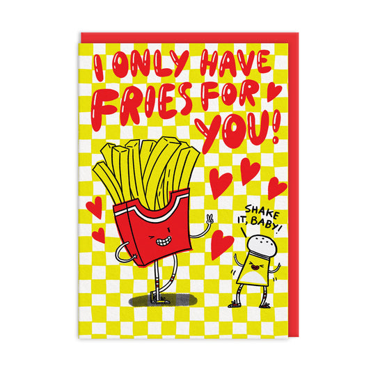 Fries For You Valentine's Day Card