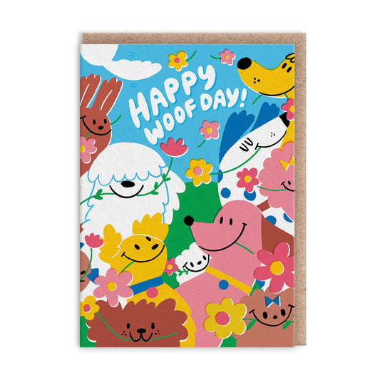 Happy Woofday Greeting Card