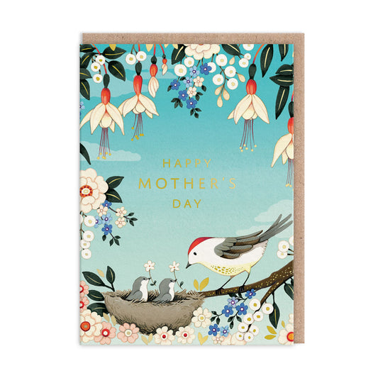 Happy Mother's Day Birds Greeting Card