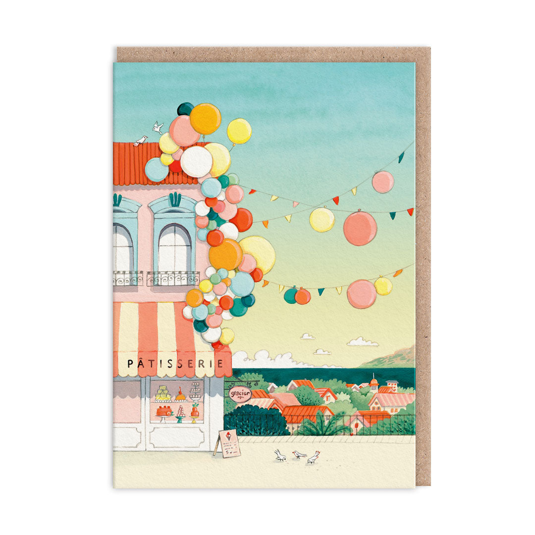 Balloon Clusters Greeting Card