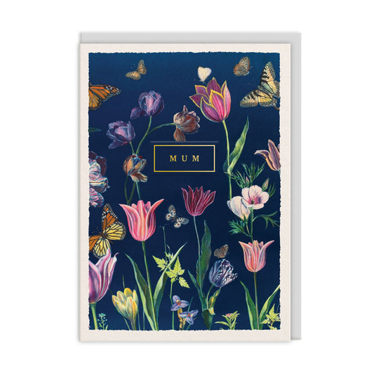 Mum Botanical Greeting Card