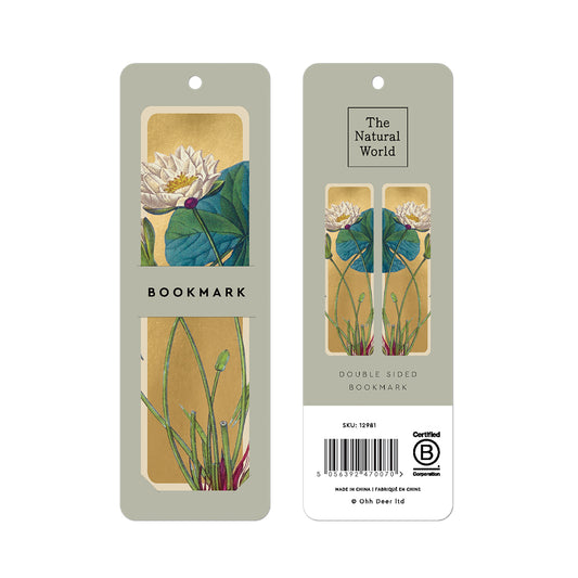 Natural World Water Lily Premium Bookmark
