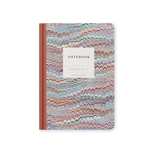 Design No.5 Marble Stripes Premium Hardback Notebook (A5)