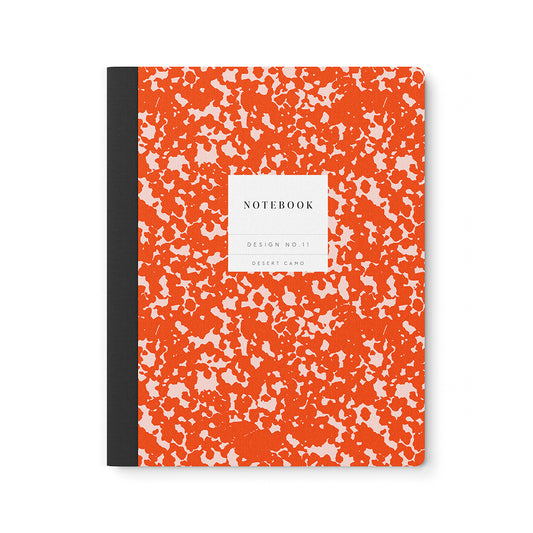 Design No.11 Desert Camo Exercise Book