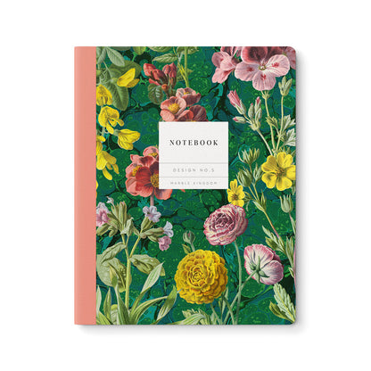 Kaleido Marble Botanicals Exercise Book