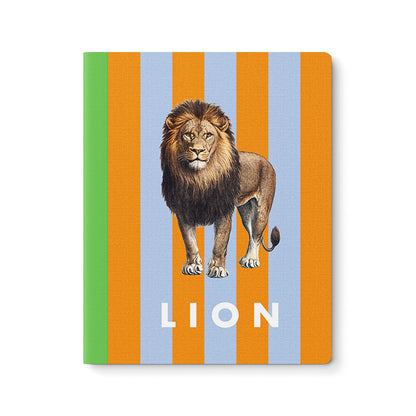 Striped Lion Exercise Book