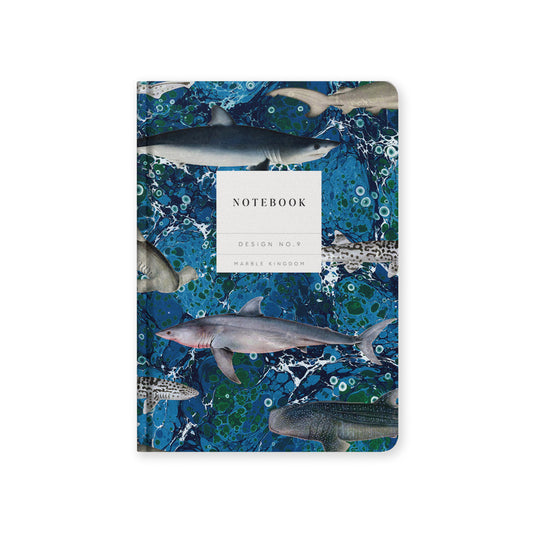 Marble Sharks Premium Hardback Notebook