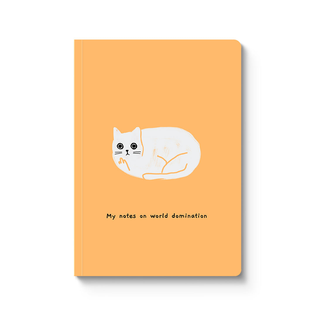 World Domination Notebook 🐱 Ken The Cat | Ohh Deer