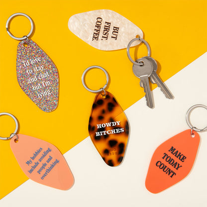 My Hobbies Keyring