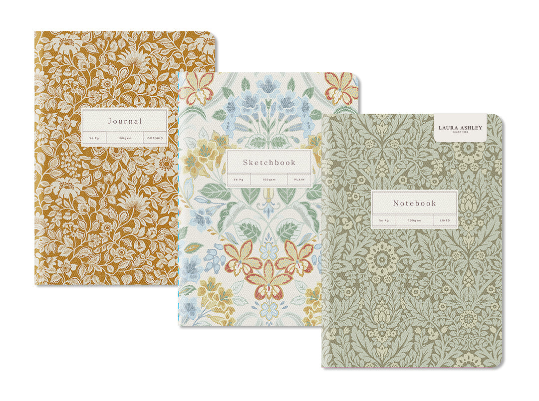 Delamore 3x Stitched Notebook Set (B6)
