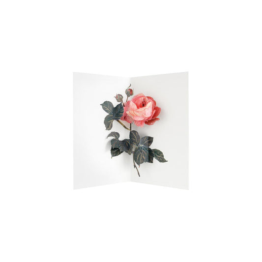 Rose 3D Layered Greeting Card