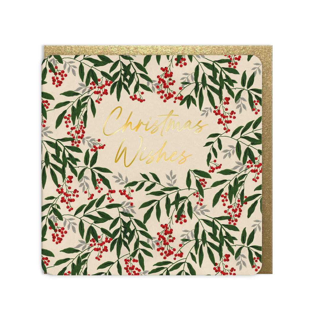 Laura Ashley x 3 Designs Greeting Card Square (Pack of 9)