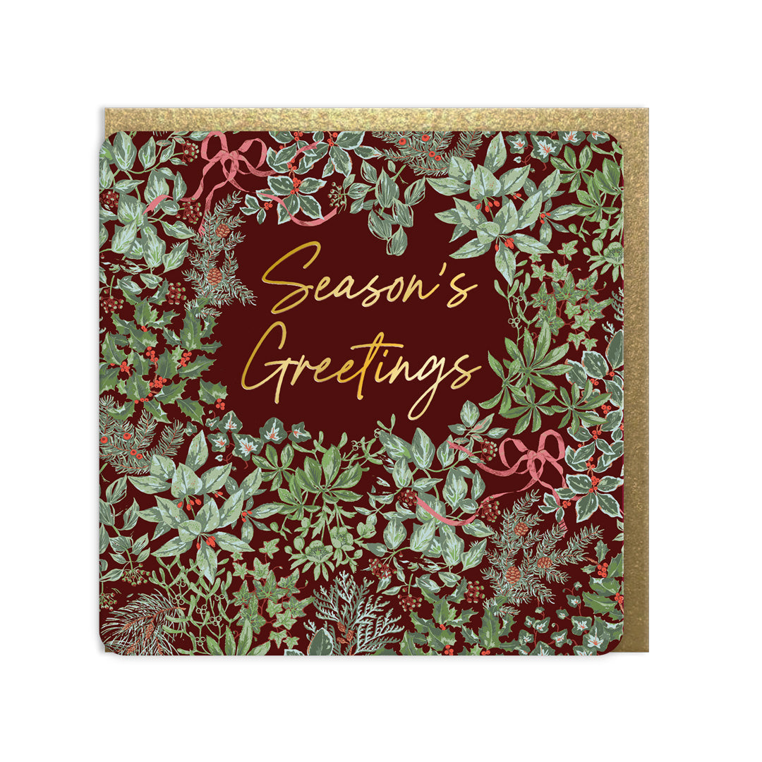 Laura Ashley x 3 Designs Greeting Card Square (Pack of 9)