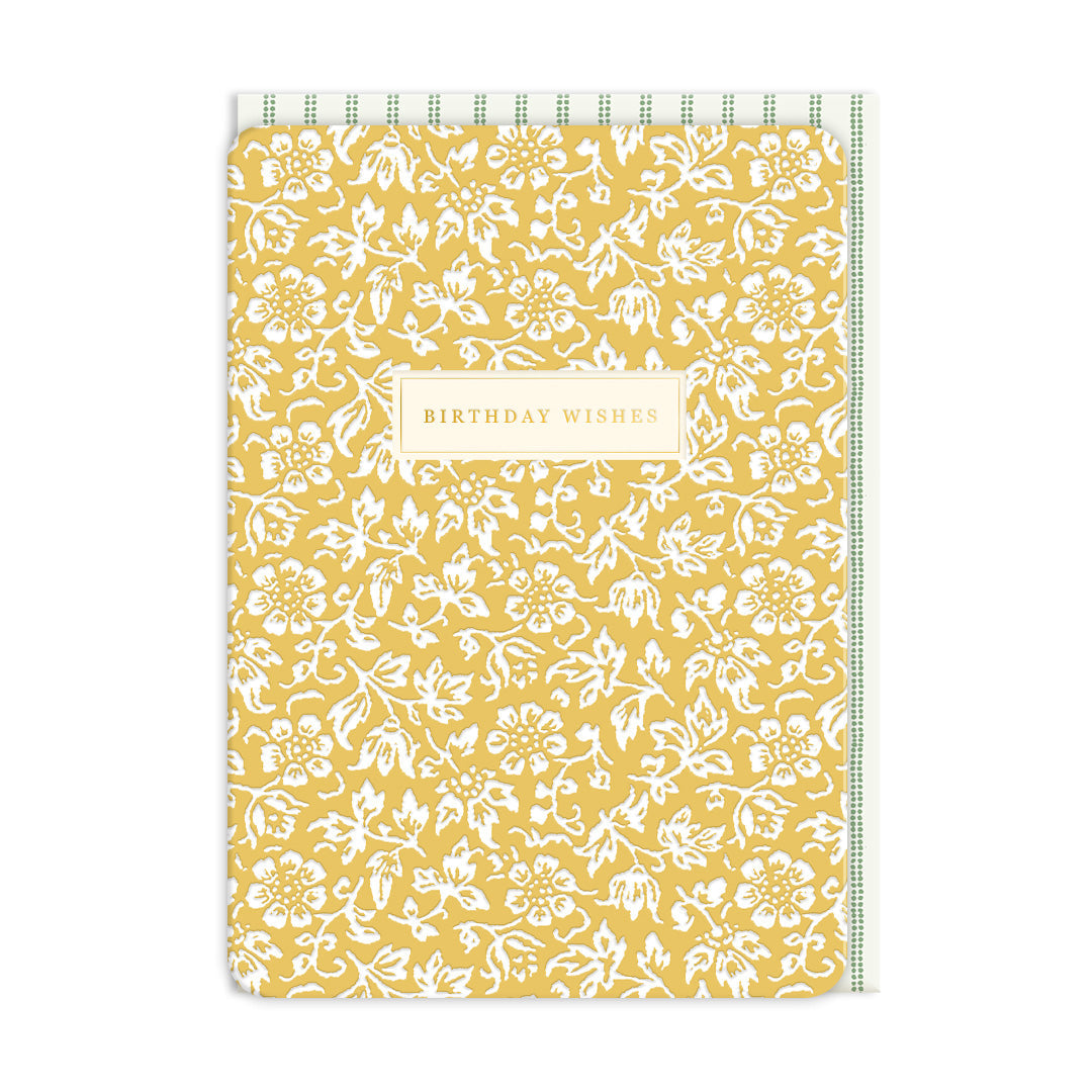 Sweet Alyssum Birthday Card