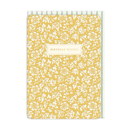 Sweet Alyssum Birthday Card