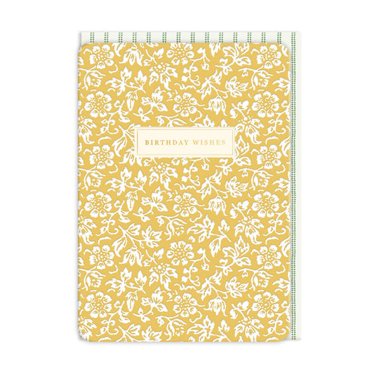 Sweet Alyssum Birthday Card