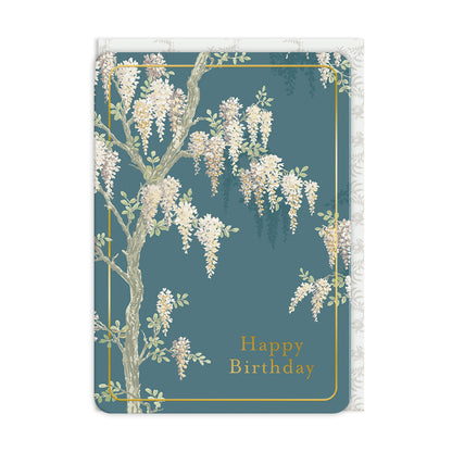 Wisteria Garden Greeting Card