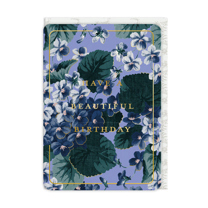 Garden Floral Birthday Card