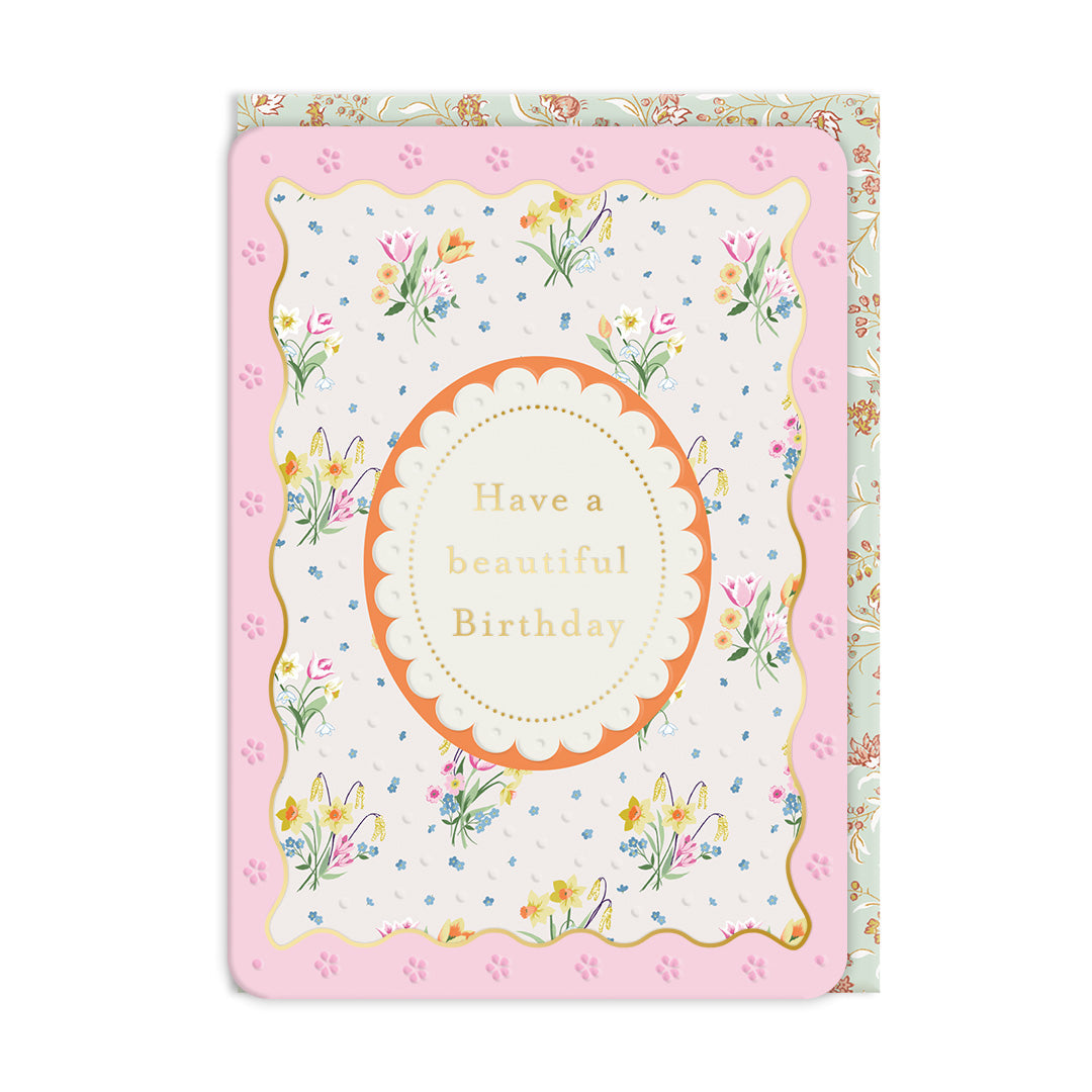Spring Posies Greeting Card