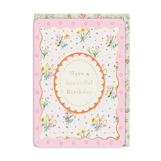 Spring Posies Greeting Card