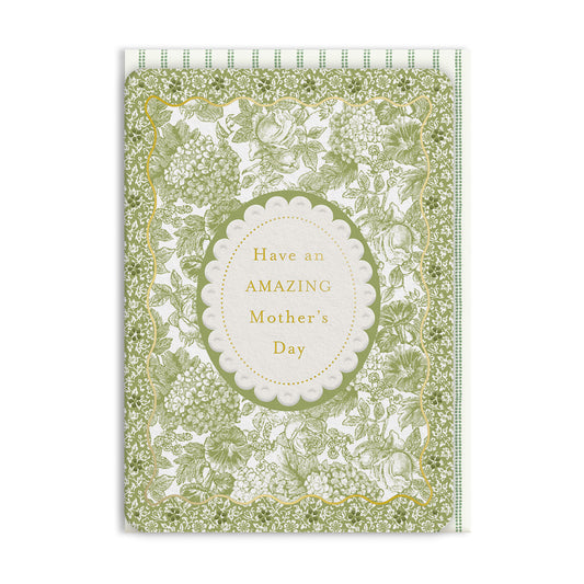 Sweet Alyssum Mother's Day Greeting Card