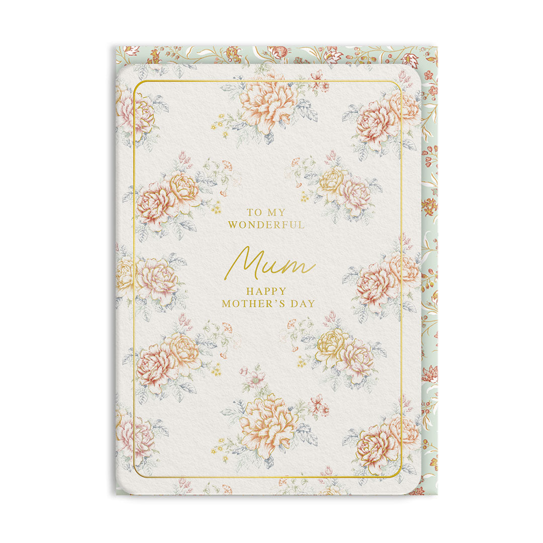 Bancroft Wonderful Mum Greeting Card