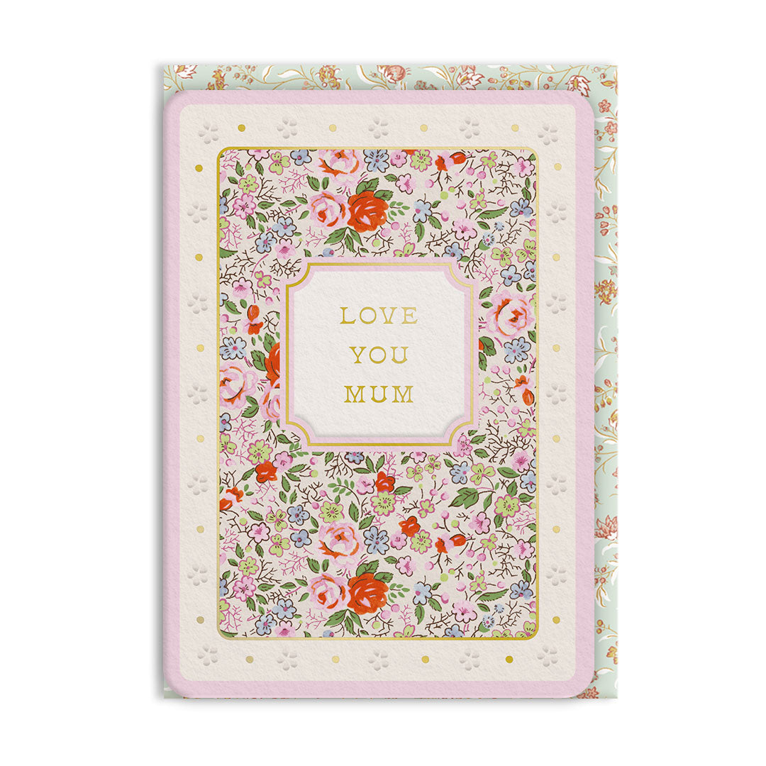 Rowena Love You Mum Greeting Card