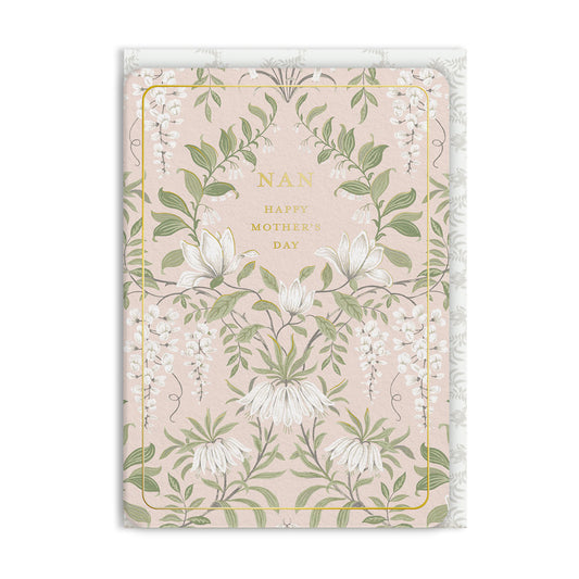 Parterre Blush Nan Greeting Card