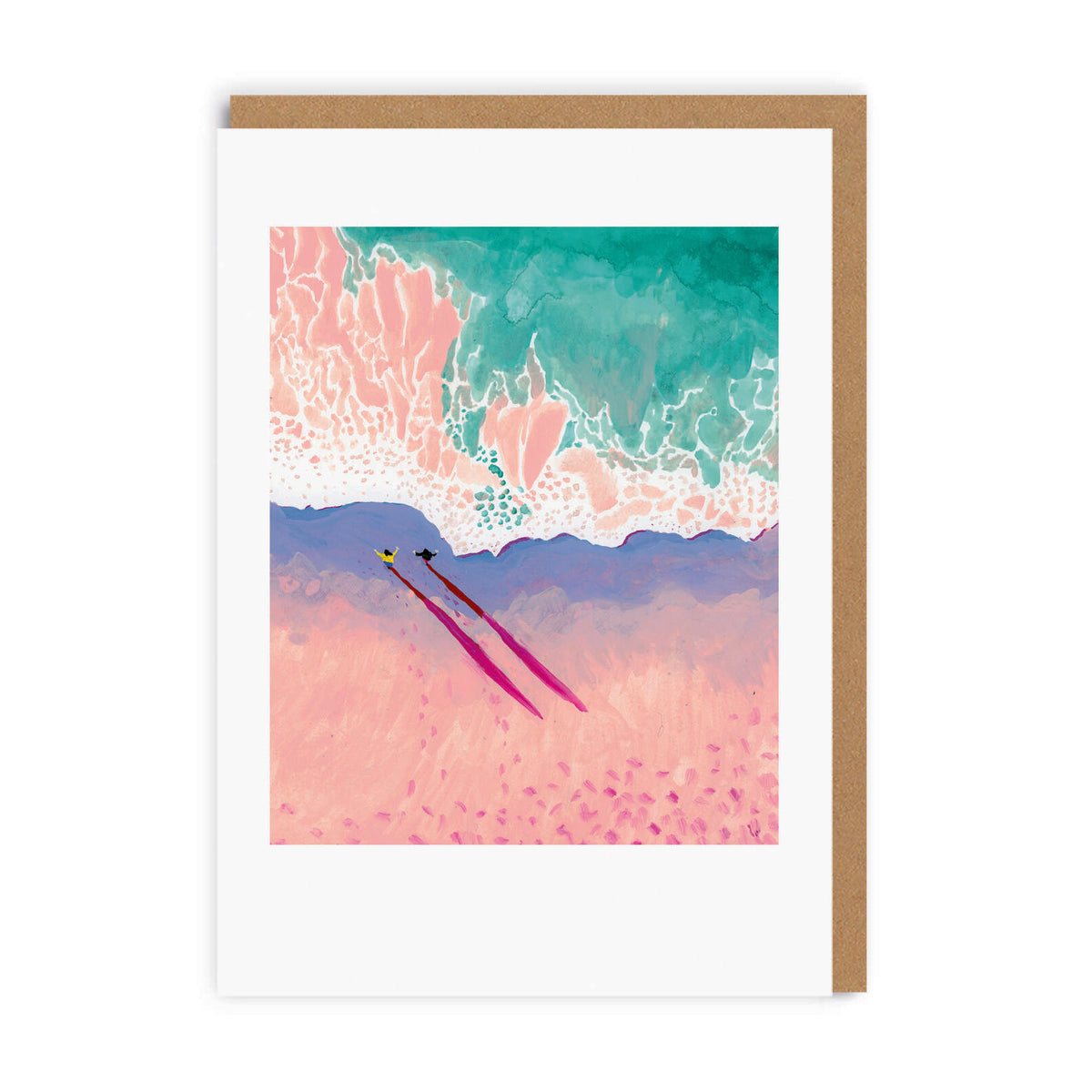 Tide Coming Greeting Card