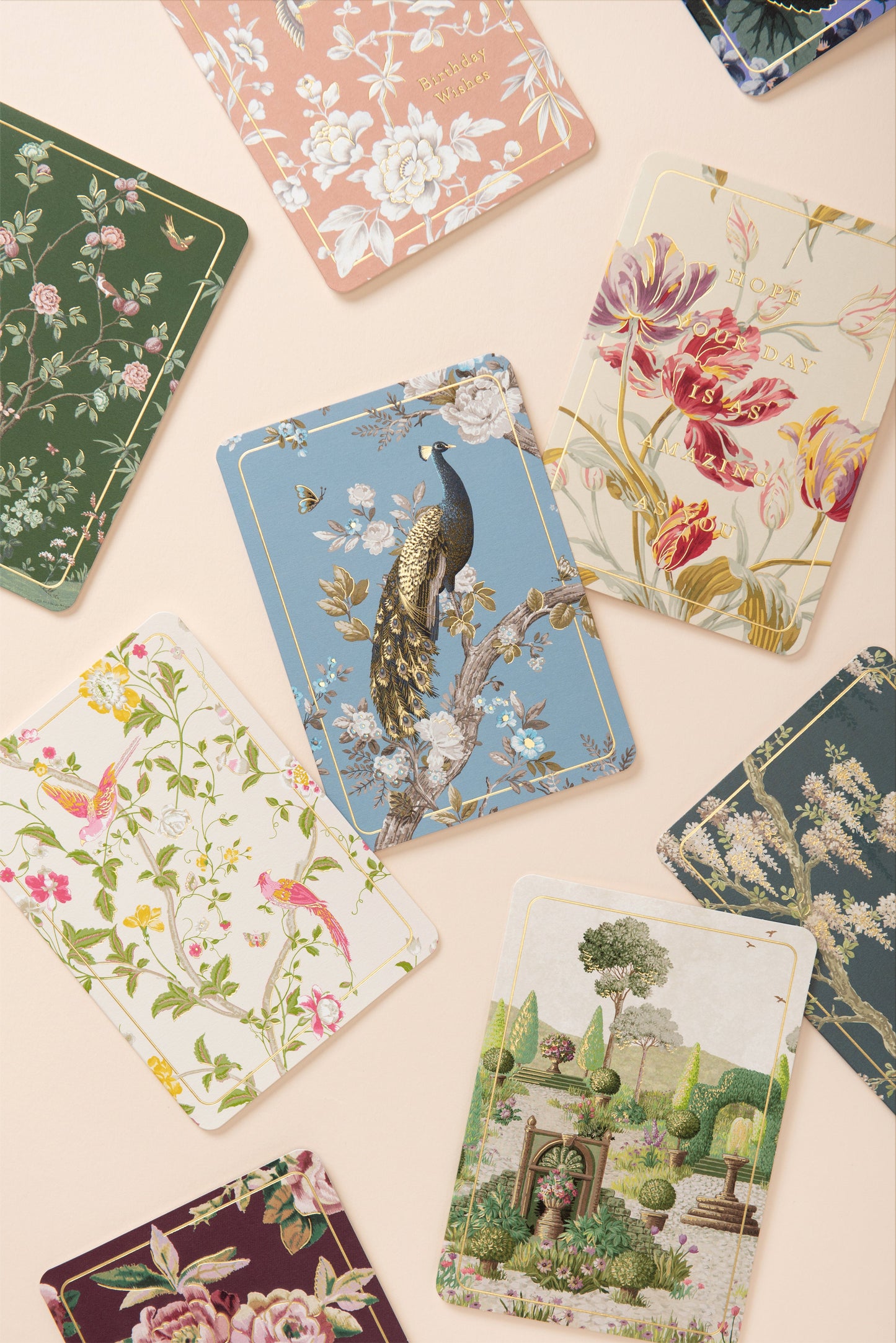 Garden Floral Birthday Card