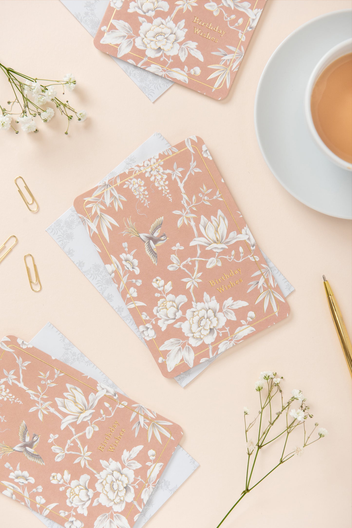 Wisteria Garden Greeting Card