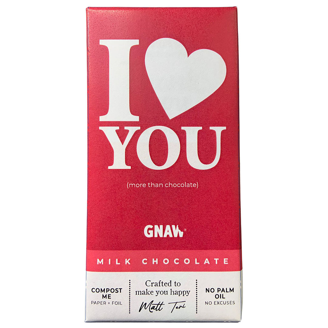 'I Love You' Milk Chocolate Gift Bar