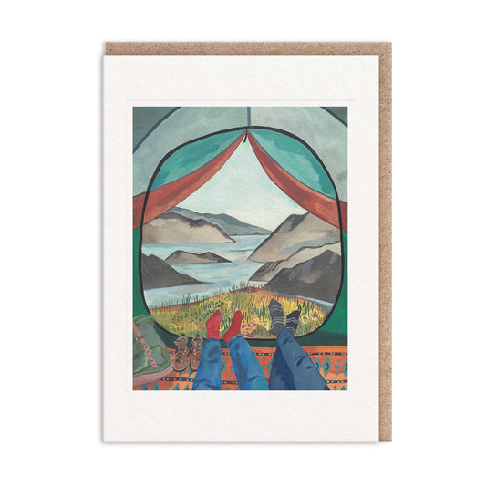 Tent Adventure Greeting Card