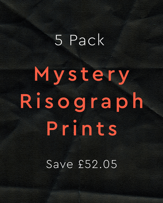 Pack of 5 Mystery Riso Prints