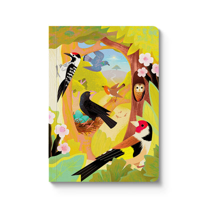 British Birds A6 Paperback Notebook