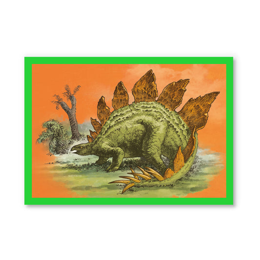 Stegosaurus Postcard