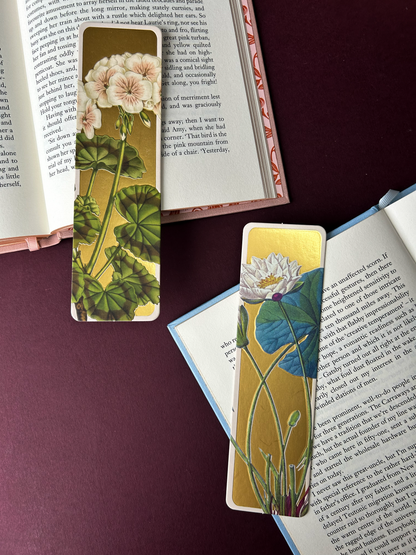 Natural World Water Lily Premium Bookmark