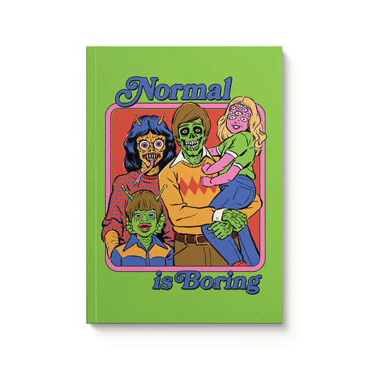 Normal Is Boring Perfect Bound Notebook