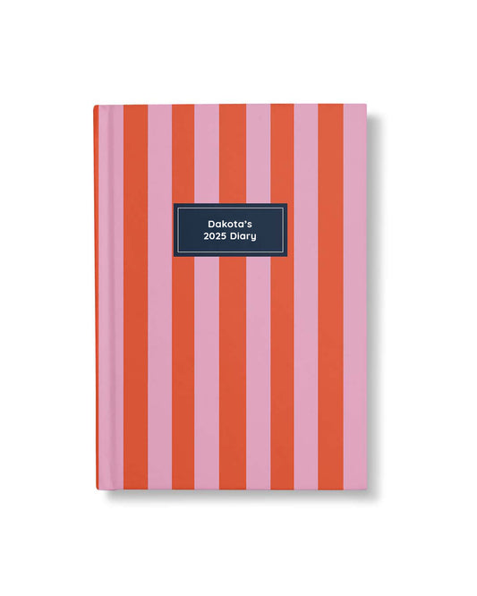 Candy Stripe 2025 Diary