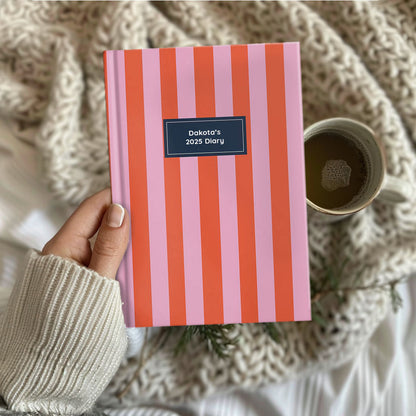 Candy Stripe 2025 Diary