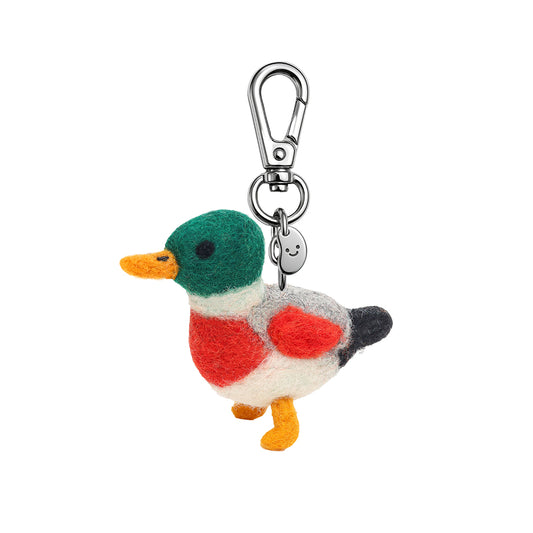 Marley The Mallard Felt Keychain