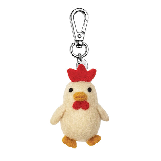 Ranger The Rooster Felt Keychain