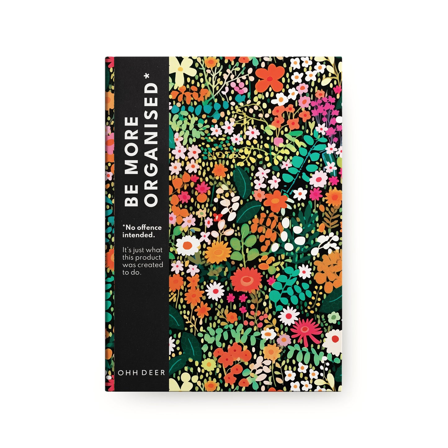 Meadow Flowers A5 Linen Notebook