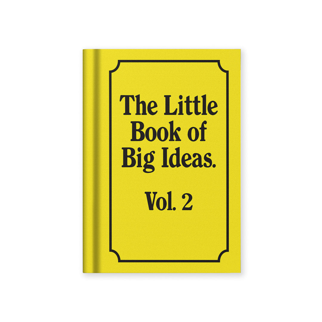 The Little Book of Ideas A7 Fabric Hardback Notebook
