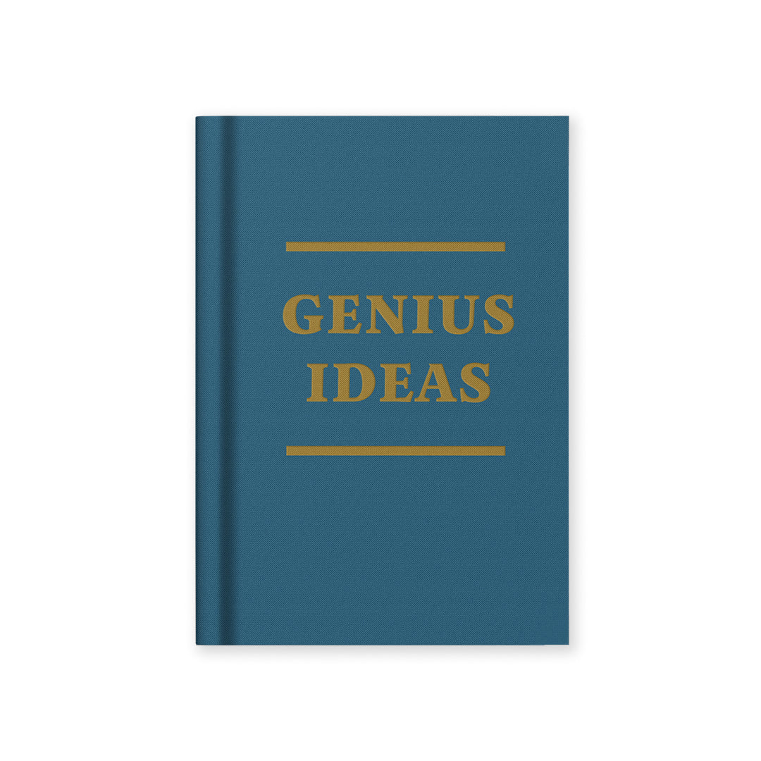 Genius Ideas A7 Fabric Hardback Notebook – Ohh Deer