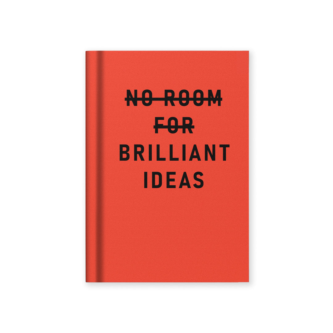 Brilliant Ideas A7 Fabric Hardback Notebook