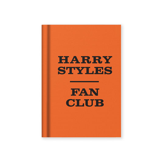 Harry Styles Fan Club Fabric Hardback Notebook (A7)